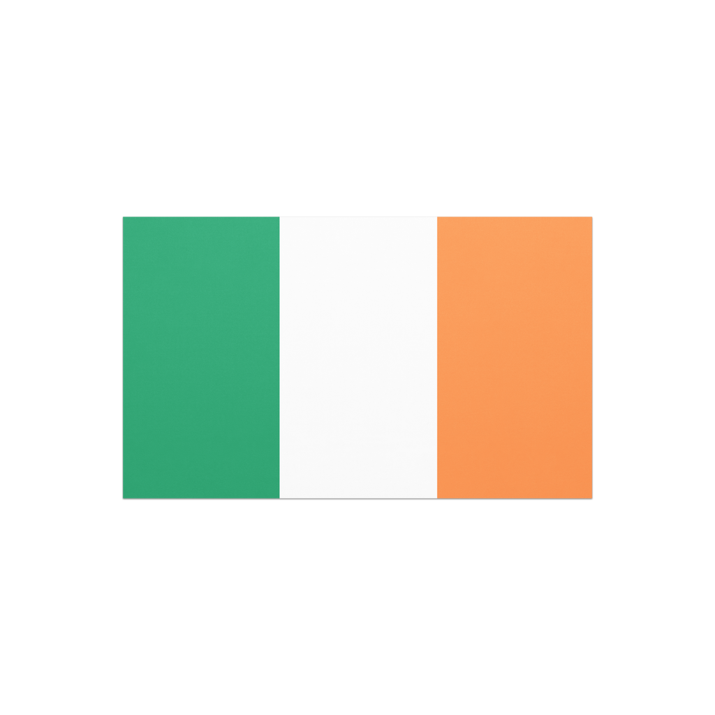 Irish American Car Magnet