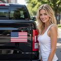 American Flag Car Magnet